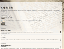 Tablet Screenshot of blogdoeldo.blogspot.com