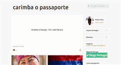 Desktop Screenshot of carimbaopassaporte.blogspot.com