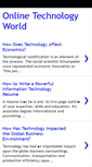 Mobile Screenshot of onlinetechworlds.blogspot.com