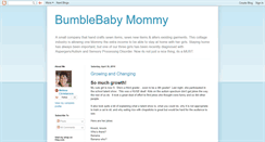 Desktop Screenshot of bumblebabymommy.blogspot.com