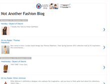 Tablet Screenshot of notanotherfuckingfashionblog.blogspot.com