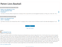 Tablet Screenshot of pattenbaseball.blogspot.com