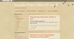 Desktop Screenshot of escuela6408.blogspot.com