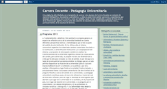 Desktop Screenshot of pedagogiauniversitaria-carreradocente.blogspot.com