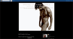 Desktop Screenshot of openingtheclosetdoor.blogspot.com