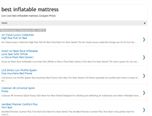 Tablet Screenshot of bestinflatablemattressinfo.blogspot.com