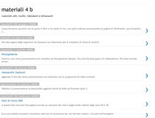 Tablet Screenshot of materiali4b.blogspot.com