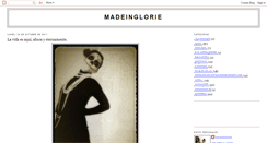 Desktop Screenshot of madeinglorie.blogspot.com