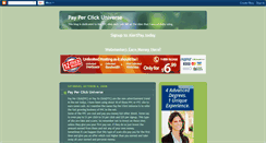 Desktop Screenshot of ppcuniverse.blogspot.com