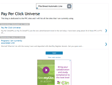Tablet Screenshot of ppcuniverse.blogspot.com