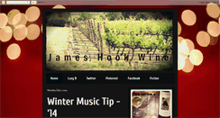 Desktop Screenshot of jameshookwine.blogspot.com