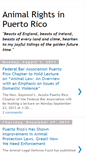 Mobile Screenshot of animalrightspr.blogspot.com