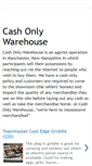 Mobile Screenshot of cashonlywarehouse.blogspot.com