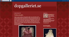 Desktop Screenshot of dopgalleriet.blogspot.com