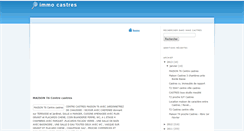 Desktop Screenshot of immocastres-34.blogspot.com