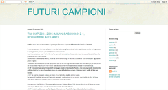 Desktop Screenshot of futuricampioni.blogspot.com