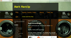 Desktop Screenshot of markhanslip.blogspot.com