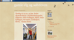 Desktop Screenshot of gamleelgogsolvreven.blogspot.com