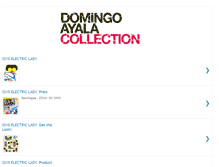 Tablet Screenshot of domingoayalacollection.blogspot.com