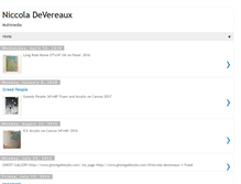 Tablet Screenshot of niccoladevereaux.blogspot.com