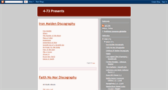 Desktop Screenshot of 4-73iswickedsick.blogspot.com