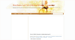 Desktop Screenshot of bloombanjara.blogspot.com