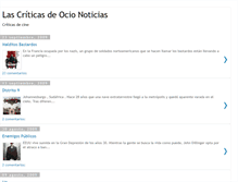 Tablet Screenshot of criticasocionoticias.blogspot.com