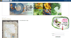 Desktop Screenshot of cornit-felt.blogspot.com