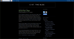 Desktop Screenshot of c-47theblog.blogspot.com