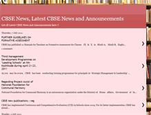 Tablet Screenshot of cbselatestnews.blogspot.com