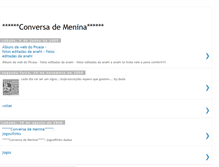 Tablet Screenshot of conversademeninaluaeestrela.blogspot.com