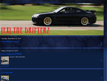 Tablet Screenshot of exdrifterz.blogspot.com