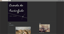 Desktop Screenshot of cuerdadefunambulo.blogspot.com