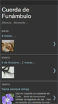 Mobile Screenshot of cuerdadefunambulo.blogspot.com
