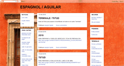 Desktop Screenshot of espagnolaguilar.blogspot.com