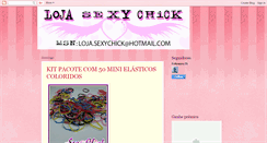 Desktop Screenshot of lojasexychick.blogspot.com