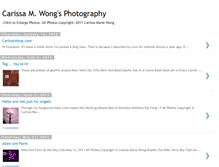 Tablet Screenshot of carissamwong.blogspot.com