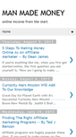 Mobile Screenshot of manmademoney.blogspot.com