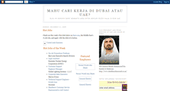 Desktop Screenshot of kerjadubai.blogspot.com