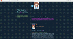 Desktop Screenshot of buzzinbussiness.blogspot.com