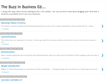 Tablet Screenshot of buzzinbussiness.blogspot.com