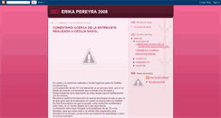 Desktop Screenshot of erikapereyra2008.blogspot.com
