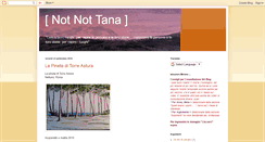 Desktop Screenshot of notnottana.blogspot.com