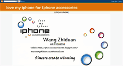 Desktop Screenshot of iphoneaccessories888.blogspot.com