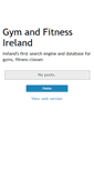 Mobile Screenshot of gyms-and-fitness-ireland.blogspot.com