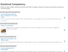 Tablet Screenshot of emotionalcompetency.blogspot.com