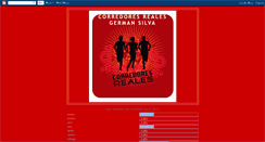 Desktop Screenshot of corredoresreales.blogspot.com