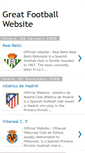Mobile Screenshot of football-website.blogspot.com