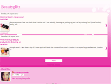 Tablet Screenshot of beautyglitz.blogspot.com