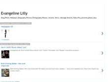 Tablet Screenshot of evangelinelilly-evangeline.blogspot.com